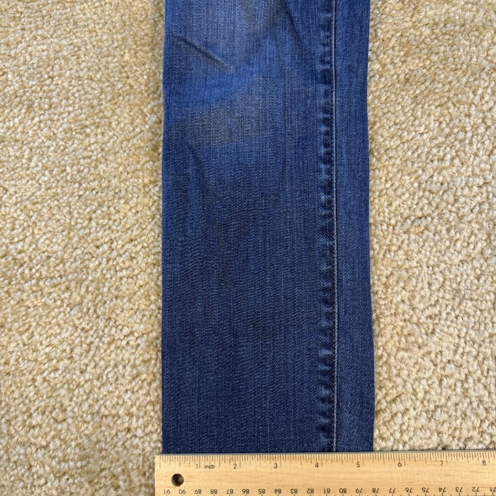 Madewell Roadtripper 10 Inch High Rise Skinny Jeans Womens Size 24 Blue F596 - Picture 13 of 14